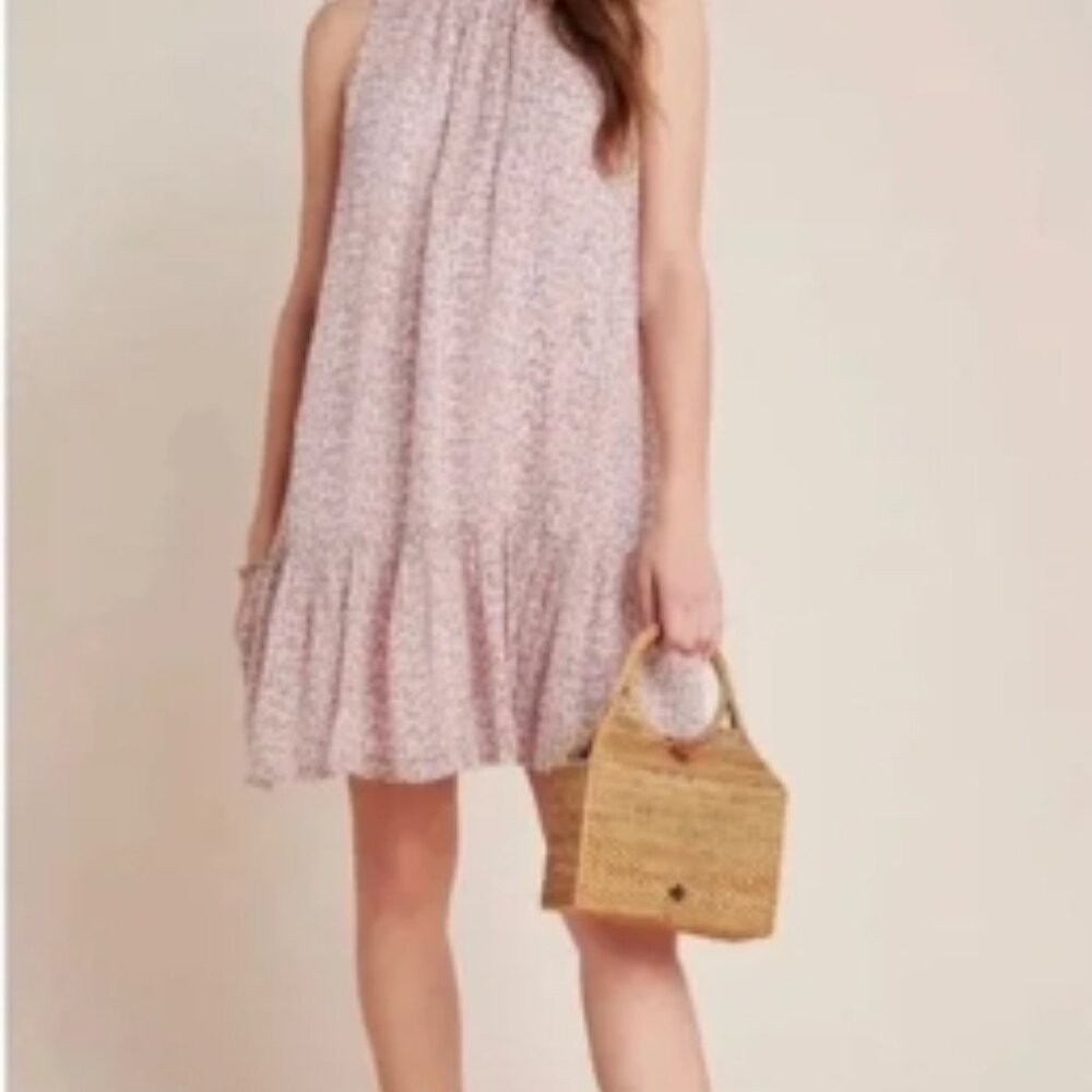 Anthropologie Cottagecore-Style Natalie Flounced Tunic Dress.⌚📦🏃💨🚚 - Picture 6 of 9